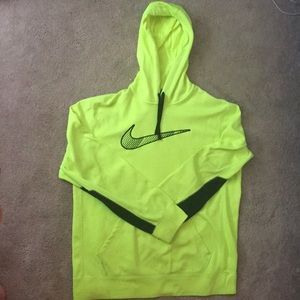 Nike Neon Yellow Hoodie